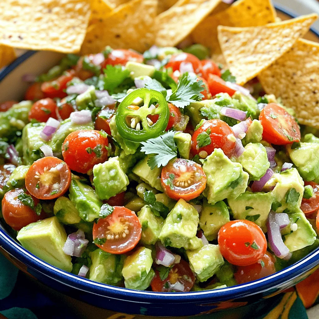 Zesty Avocado Salsa Flavorful Freshness Unleashed