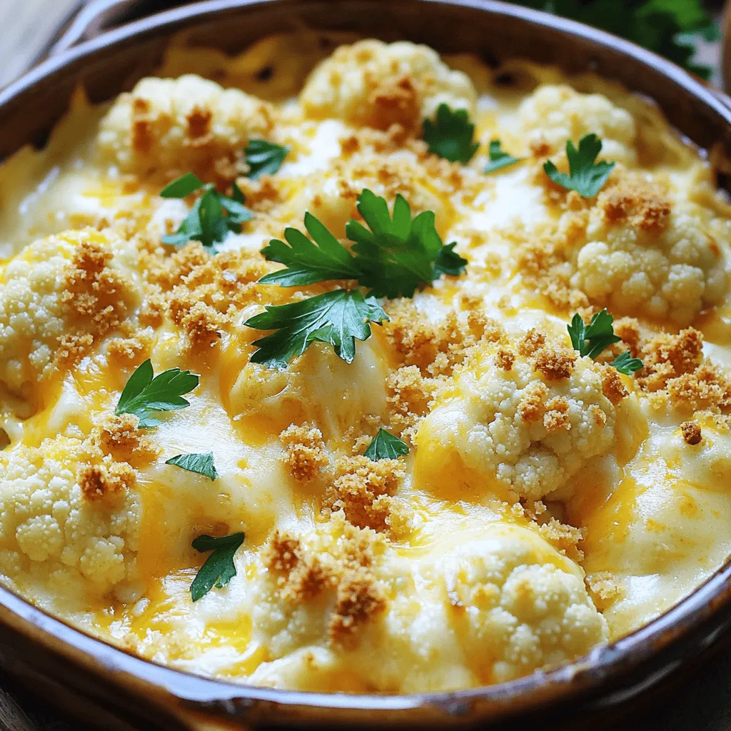 Cheesy Cauliflower Bake Comforting and Simple Recipe