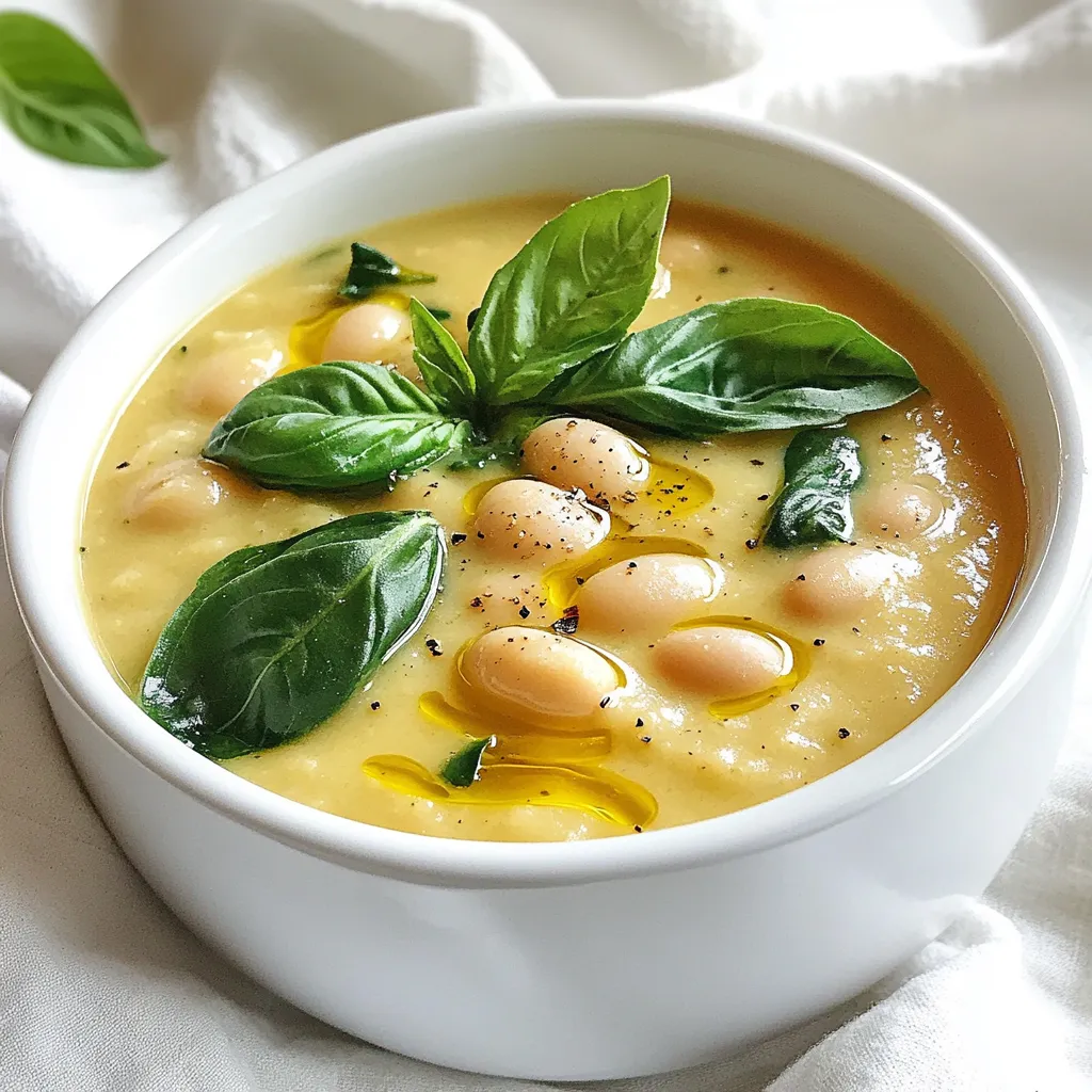 Creamy Tuscan White Bean Soup Simple and Tasty Dish