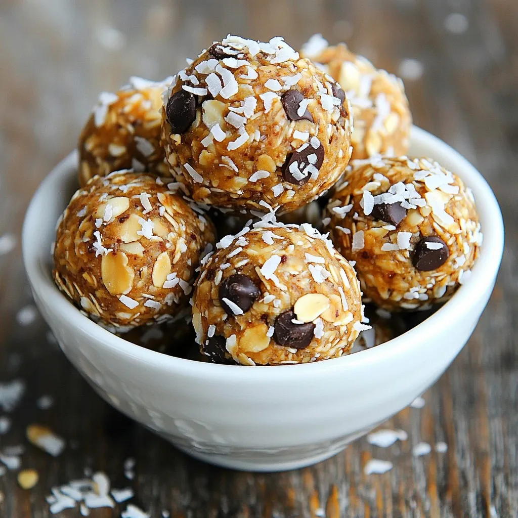 Almond Joy Energy Balls Quick and Tasty Recipe