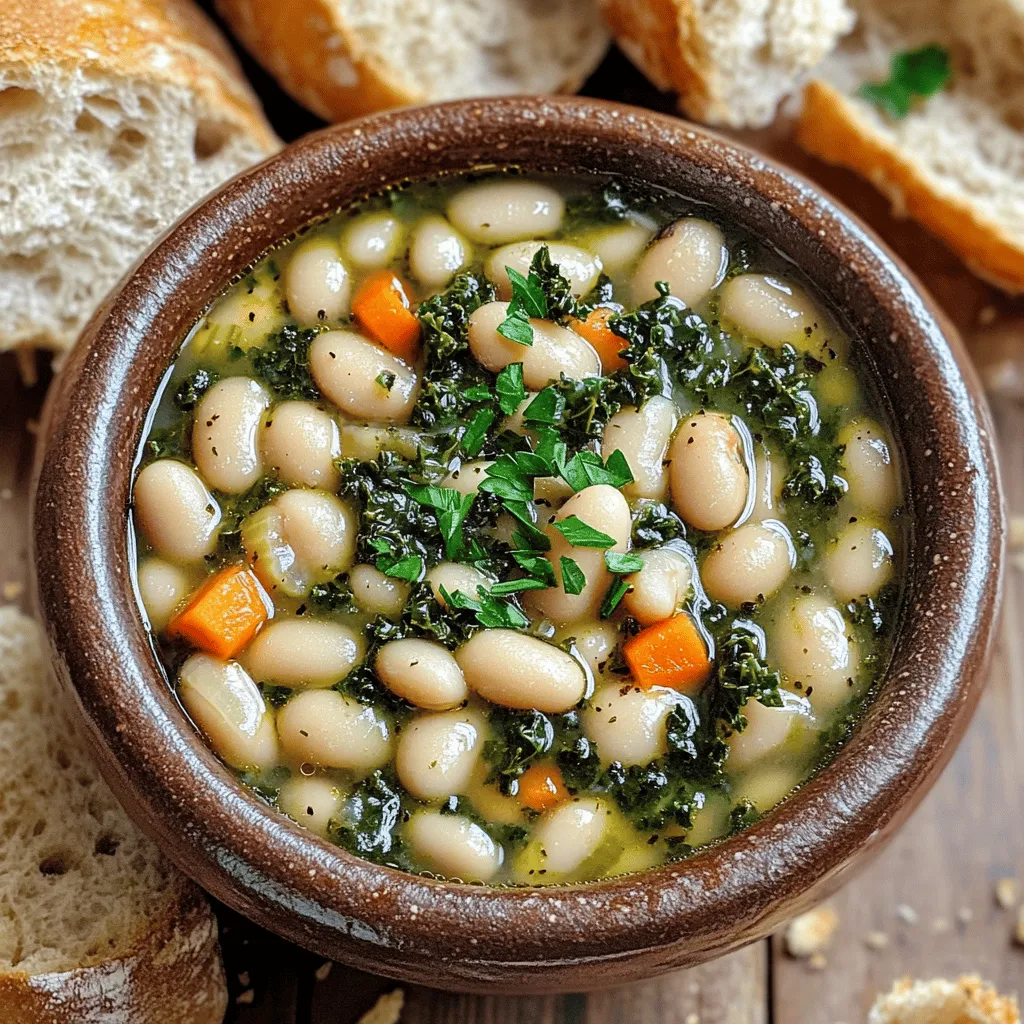 Tuscan White Bean Soup Delight Flavorful and Hearty