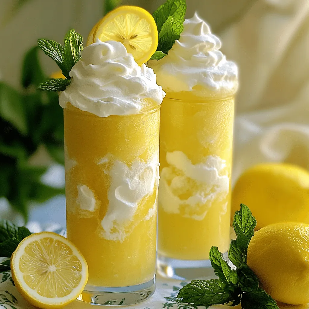 Frosted Lemonade Refreshing and Easy Recipe Guide