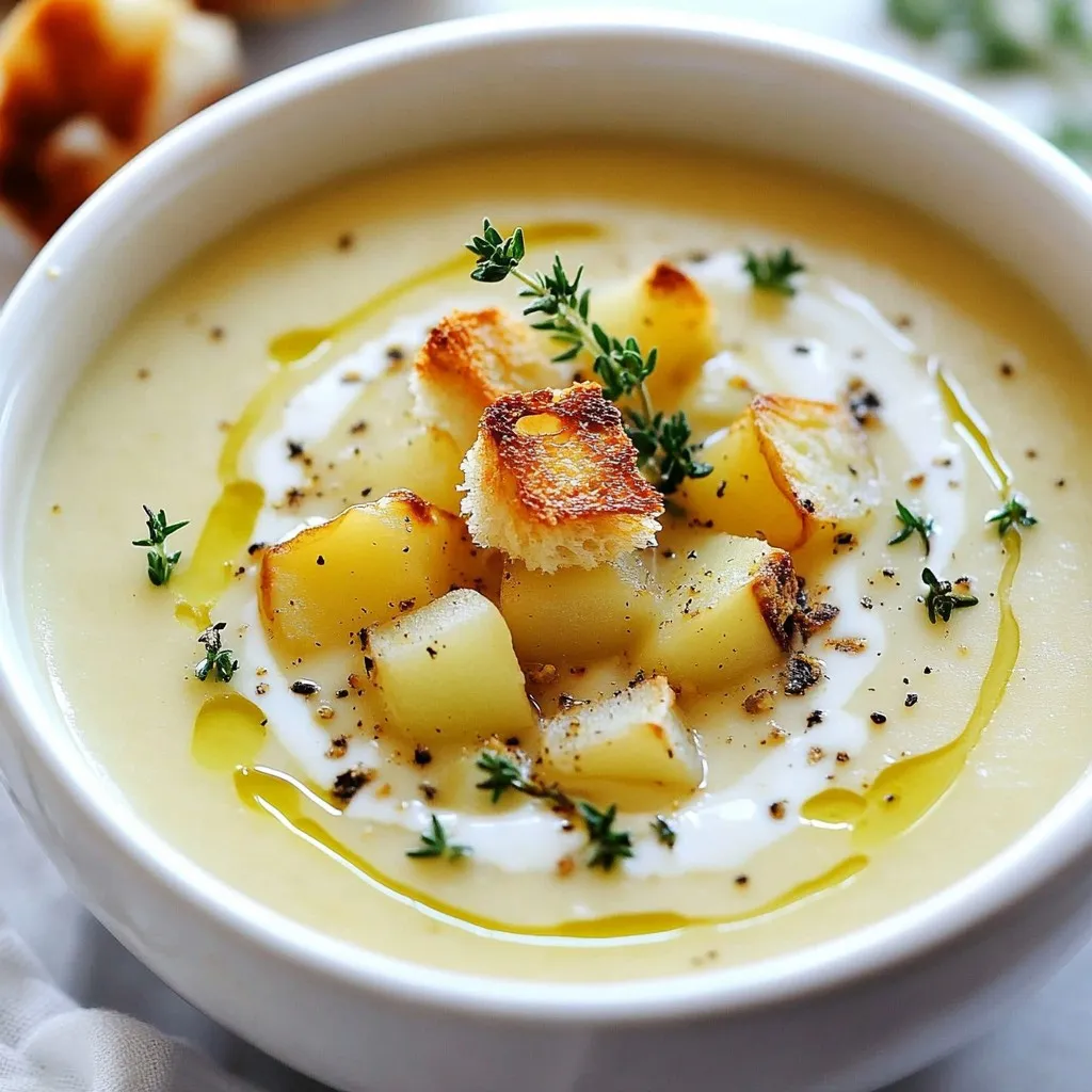 Creamy Roasted Garlic Soup Hearty and Flavorful Choice