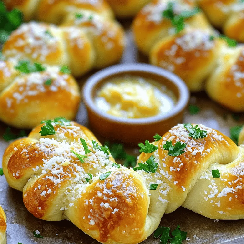 Garlic Parmesan Knots Irresistible Appetizer Recipe
