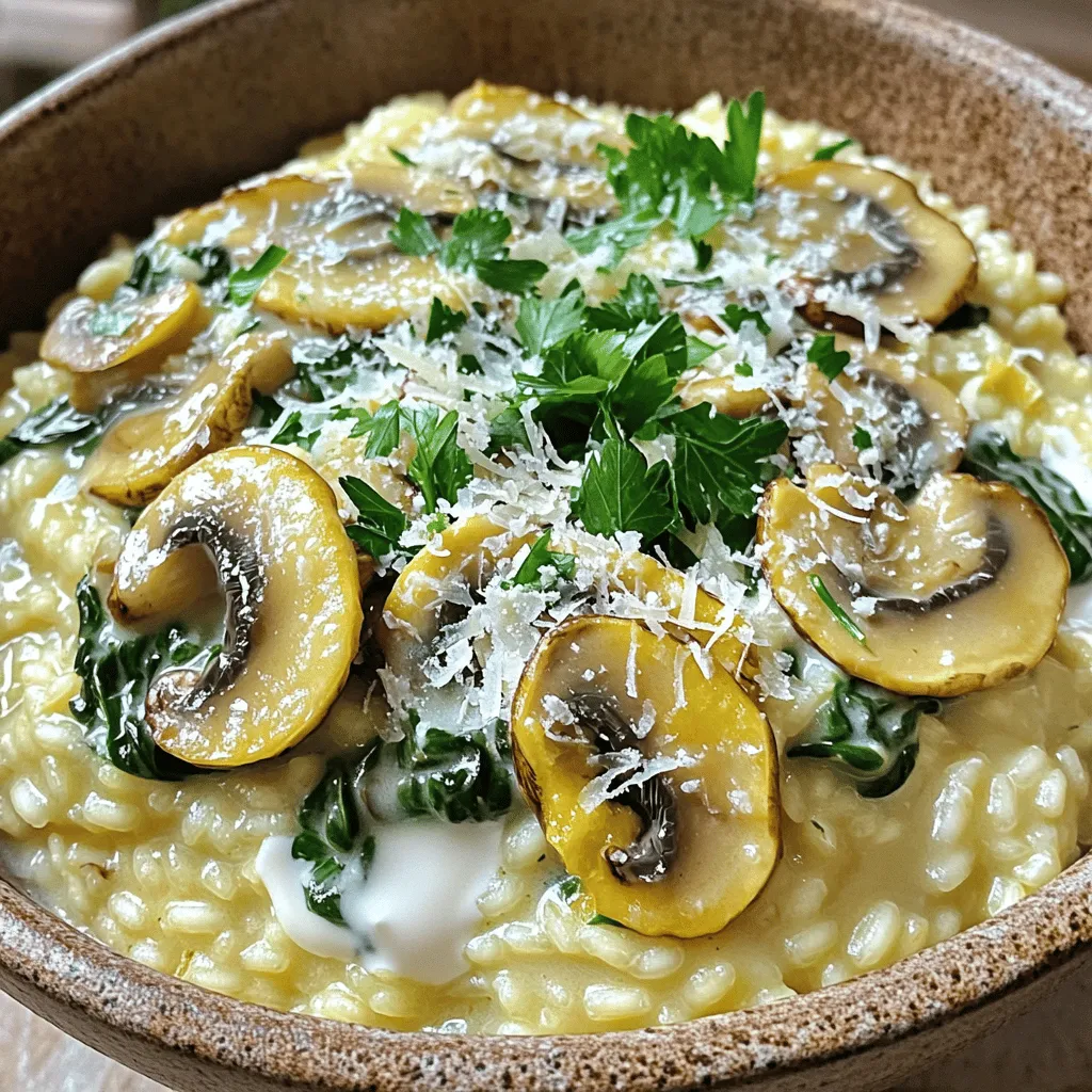Creamy Mushroom Risotto Simple and Flavorful Recipe