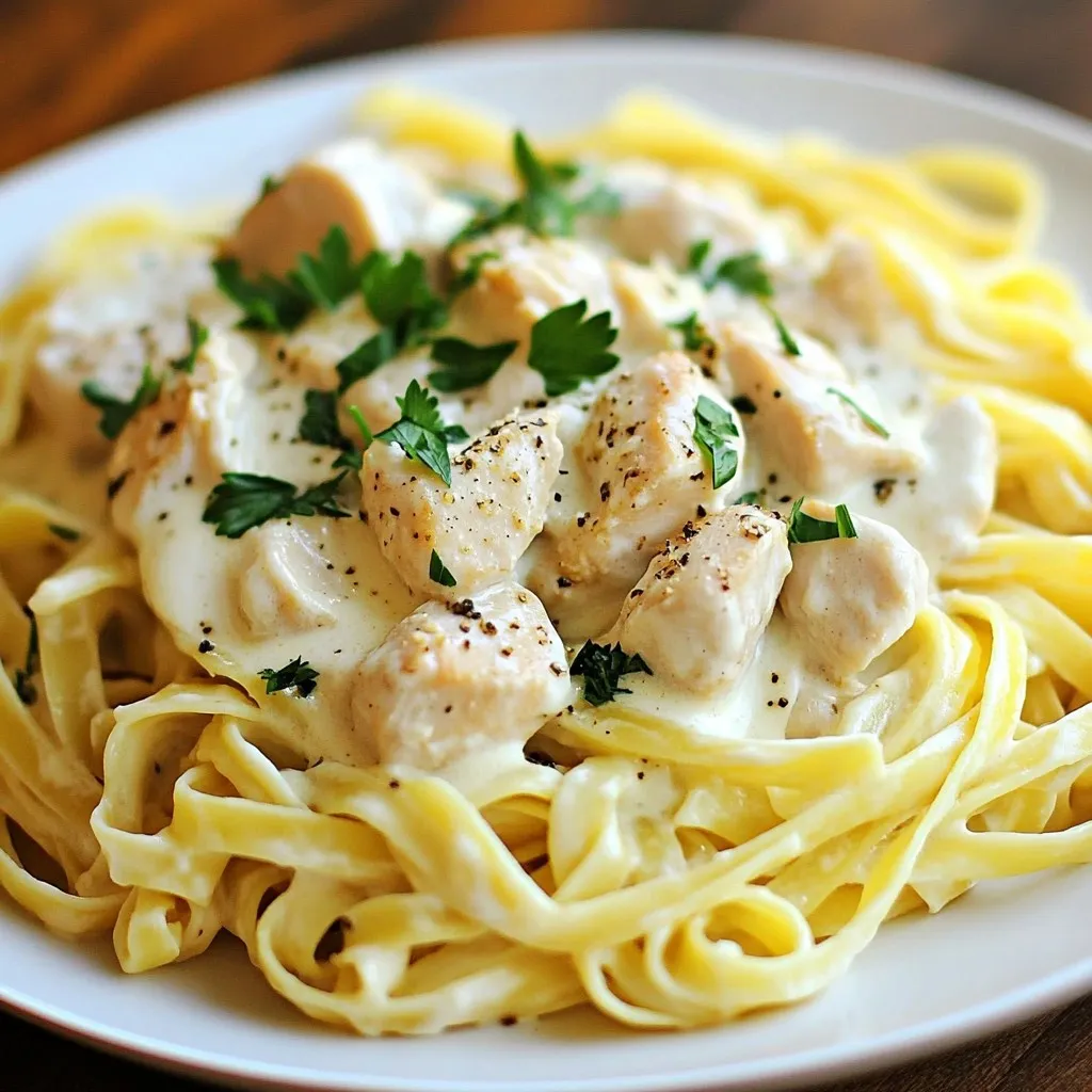 Instant Pot Chicken Alfredo Quick and Creamy Meal