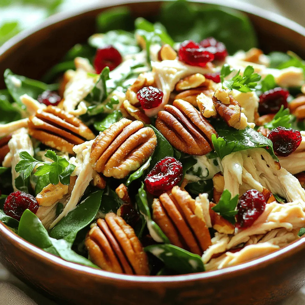 Cranberry Pecan Chicken Salad Simple and Fresh Recipe