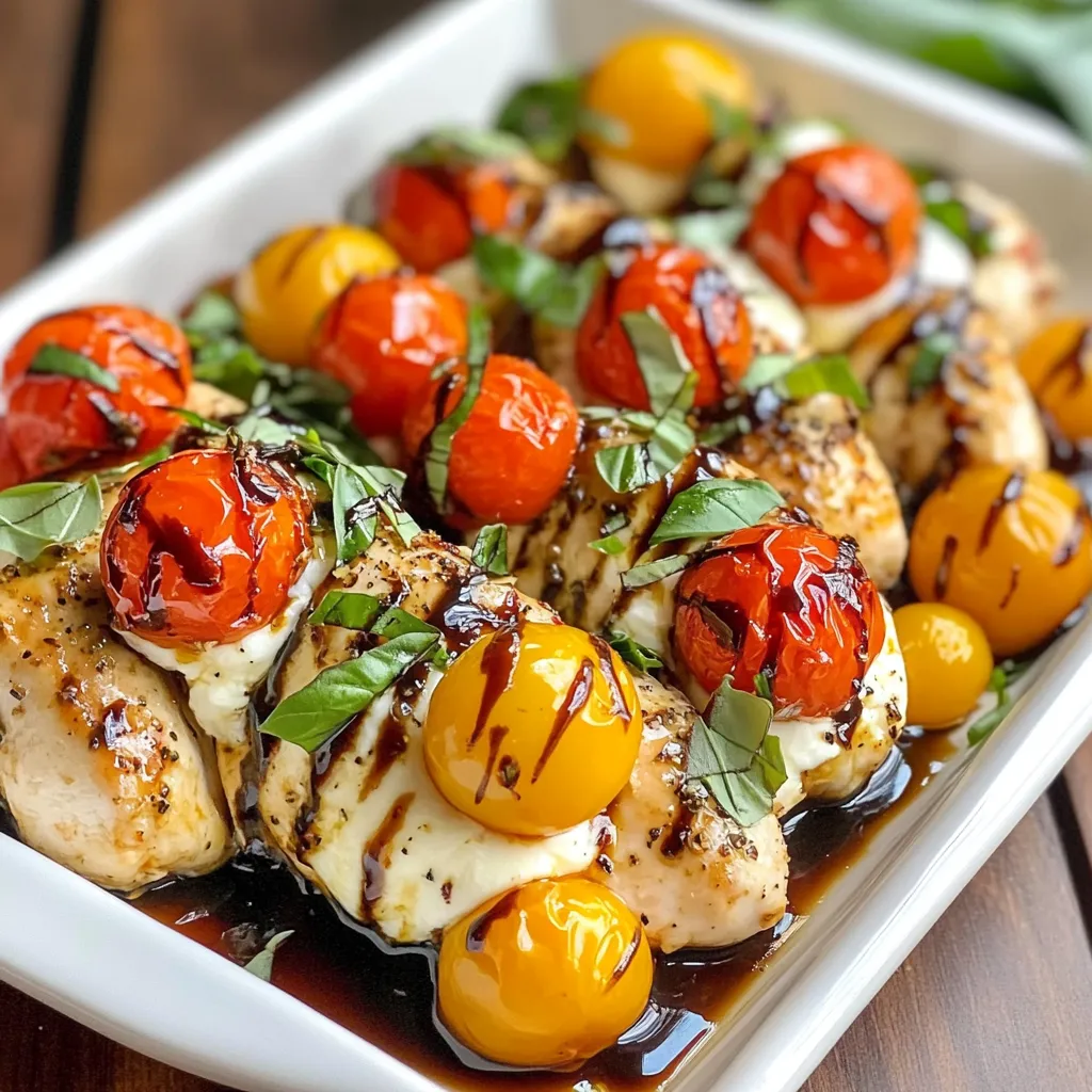 Caprese Baked Chicken Flavorful and Easy Recipe