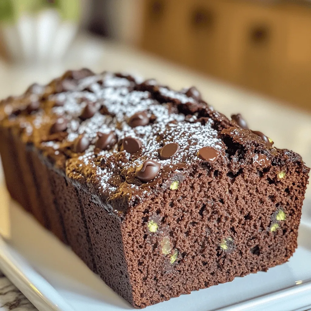 Chocolate Zucchini Bread Rich and Moist Delight