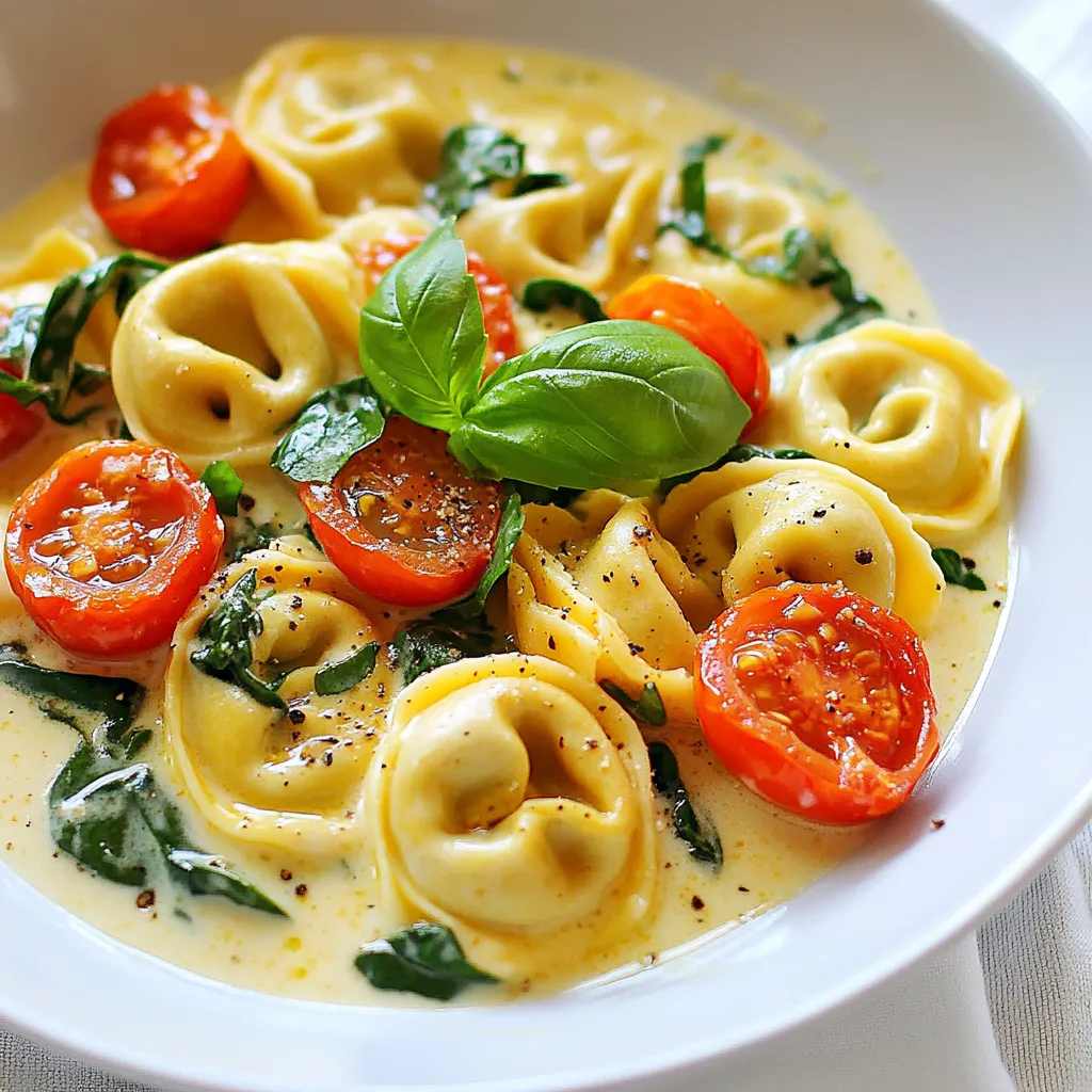 Creamy Tomato Basil Tortellini Flavorful Weeknight Meal