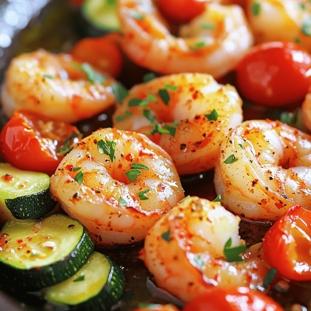 Flavorful One-Pan Garlic Roasted Shrimp Delight