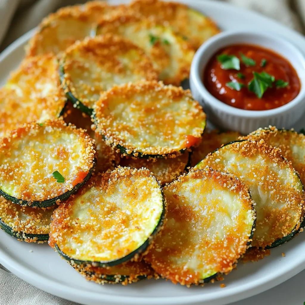 Air Fryer Parmesan Zucchini Chips Crisp and Tasty Snack