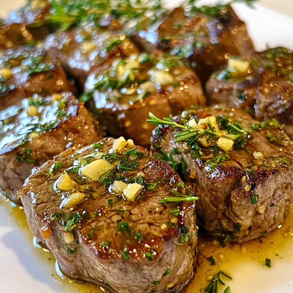 Garlic Butter Steak Bites Savory and Easy Recipe