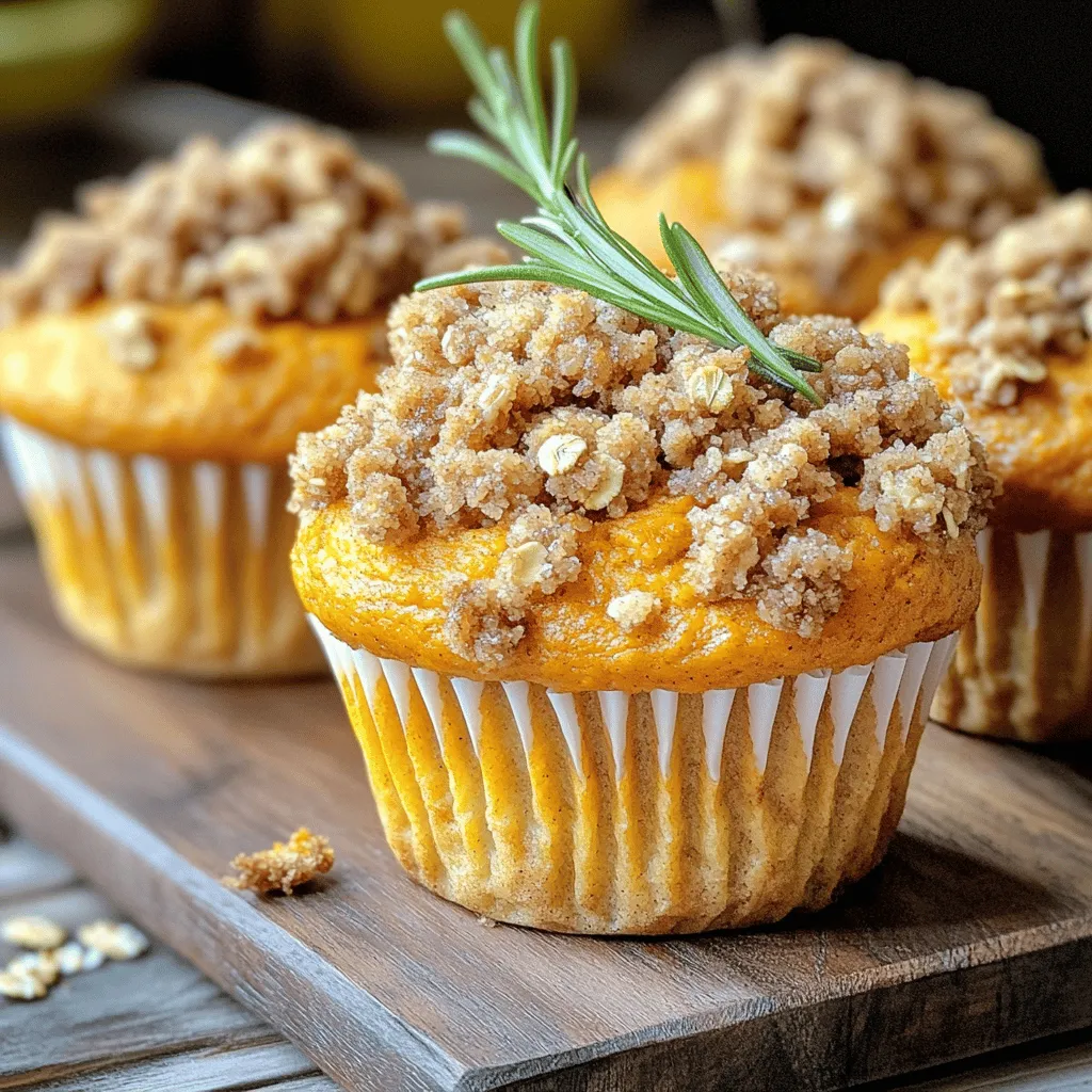 Pumpkin Streusel Muffins Bakery Fresh and Tasty Treats