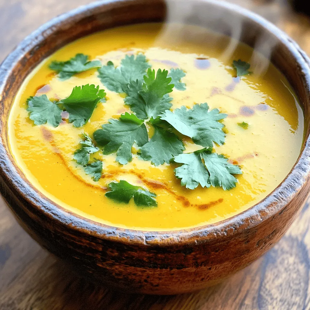 Coconut Curry Butternut Soup Flavorful and Nourishing