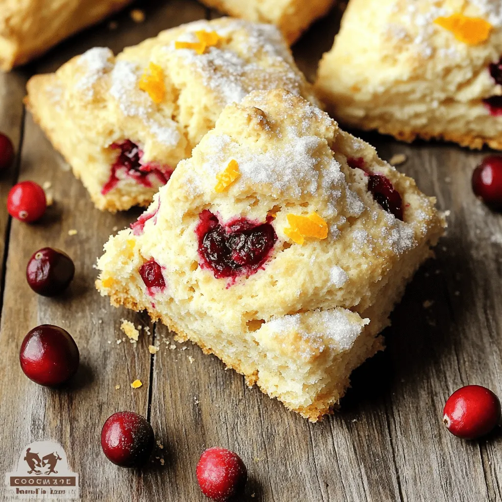 Cranberry Orange Scones Delightful and Easy Recipe
