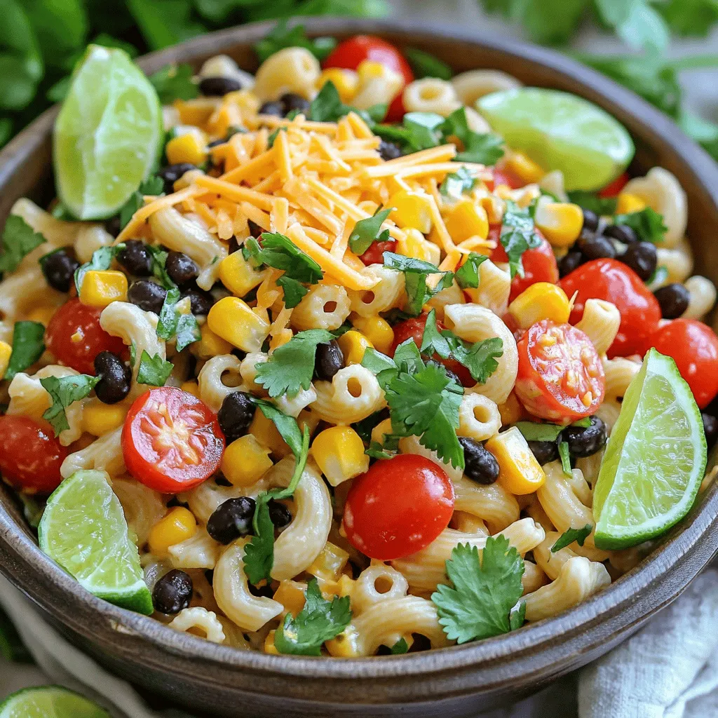 Cowboy Pasta Salad Fresh and Flavorful Delight