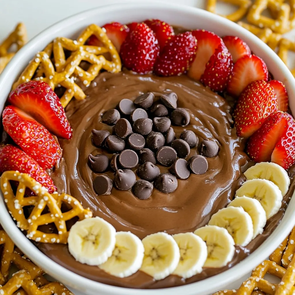 Chocolate Peanut Butter Cheesecake Dip Irresistible Treat