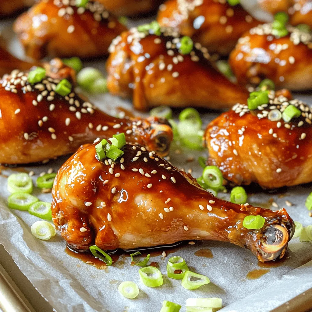 Baked Teriyaki Chicken Drumsticks Flavorful and Easy
