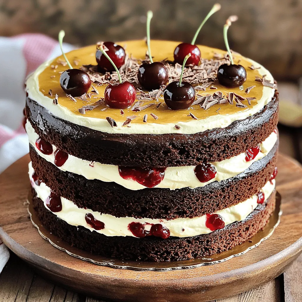 Black Forest Cake Delight Easy and Delicious Recipe