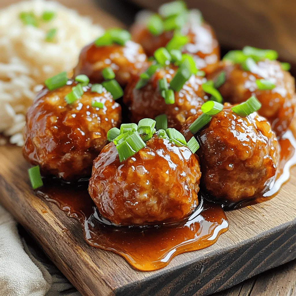 Honey Garlic Meatballs Flavorful and Simple Recipe