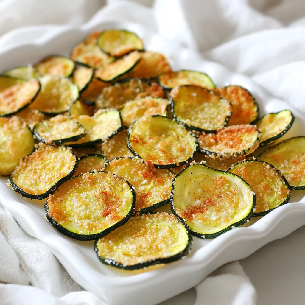 Zucchini Chips Air Fryer Crispy and Delicious Snack
