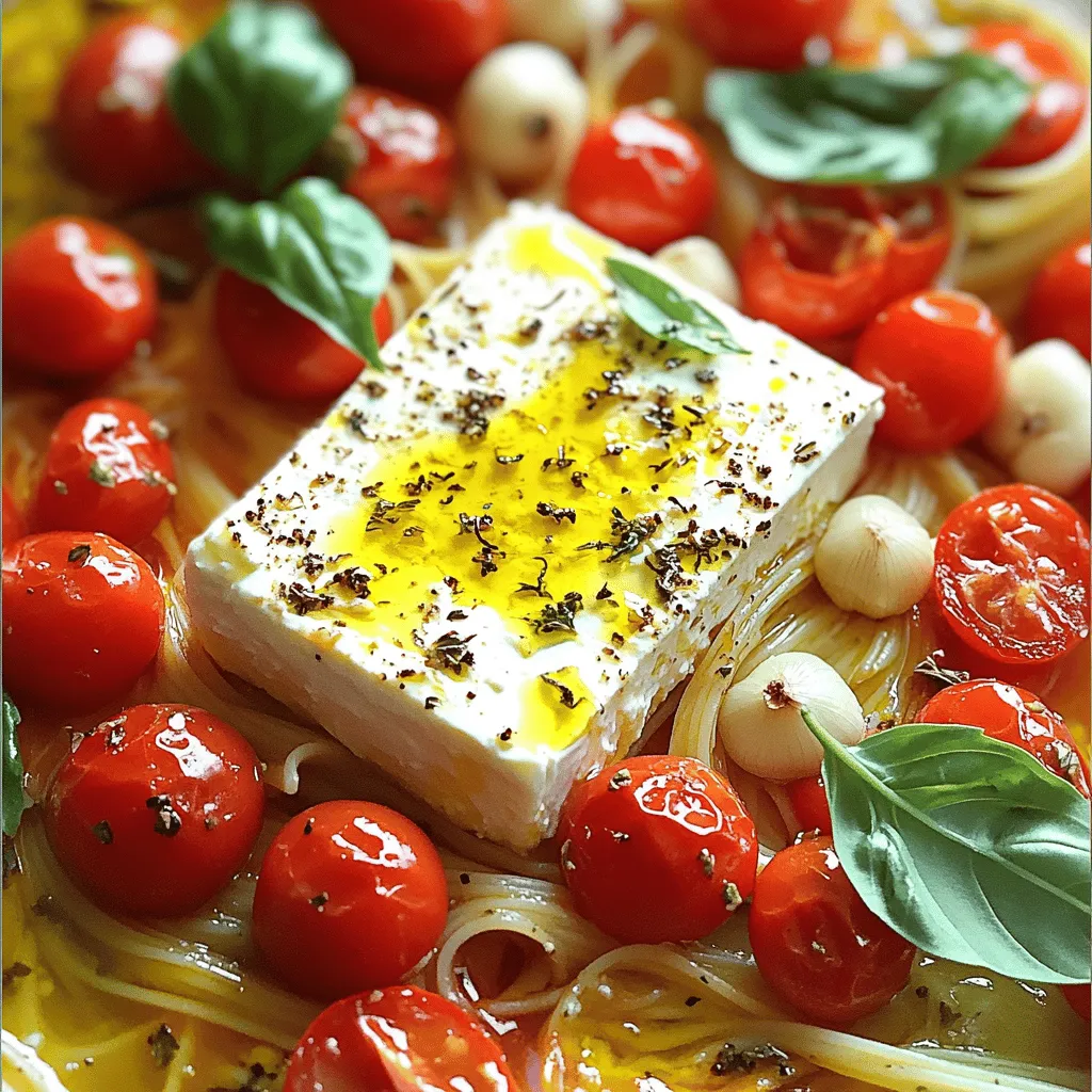 Baked Feta Pasta Simple and Flavorful Recipe