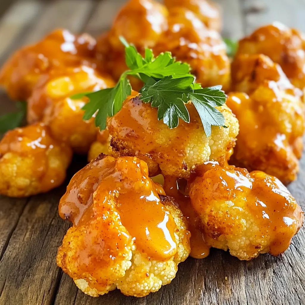 Air Fryer Buffalo Cauliflower Savory and Simple Snack