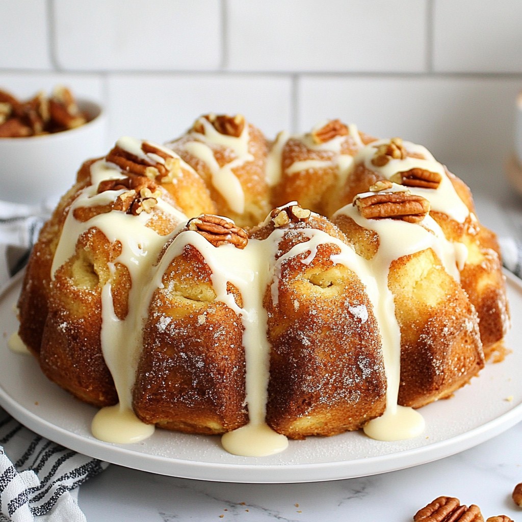 Cinnamon Roll Monkey Bread Tasty and Simple Recipe