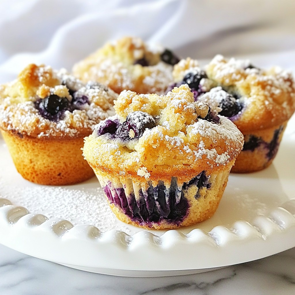 Irresistible Blueberry Streusel Muffins Recipe Here