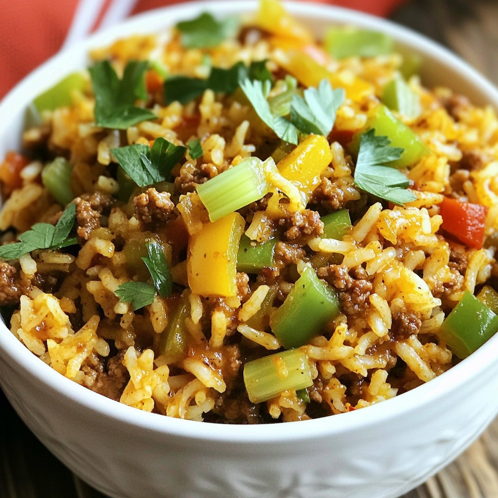 Cajun Dirty Rice Flavorful Comfort Food Recipe