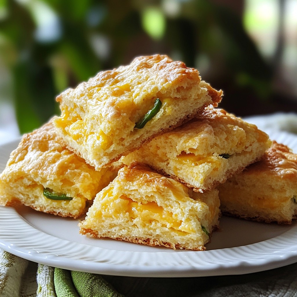 Jalapeño Cheddar Scones Flavorful and Easy Recipe
