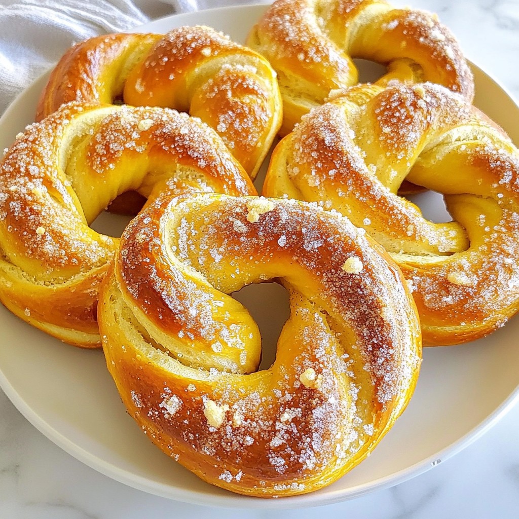 Cinnamon Sugar Soft Pretzels Irresistible Homemade Treat