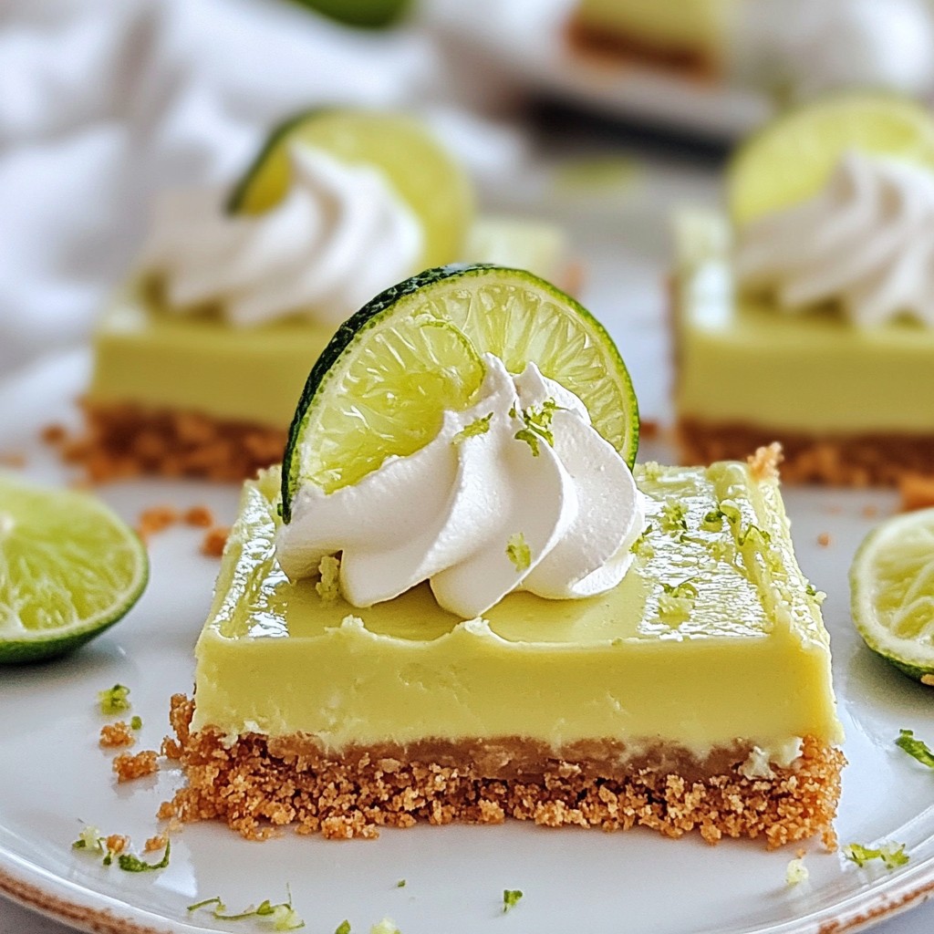 Key Lime Pie Bars Irresistible and Zesty Delight