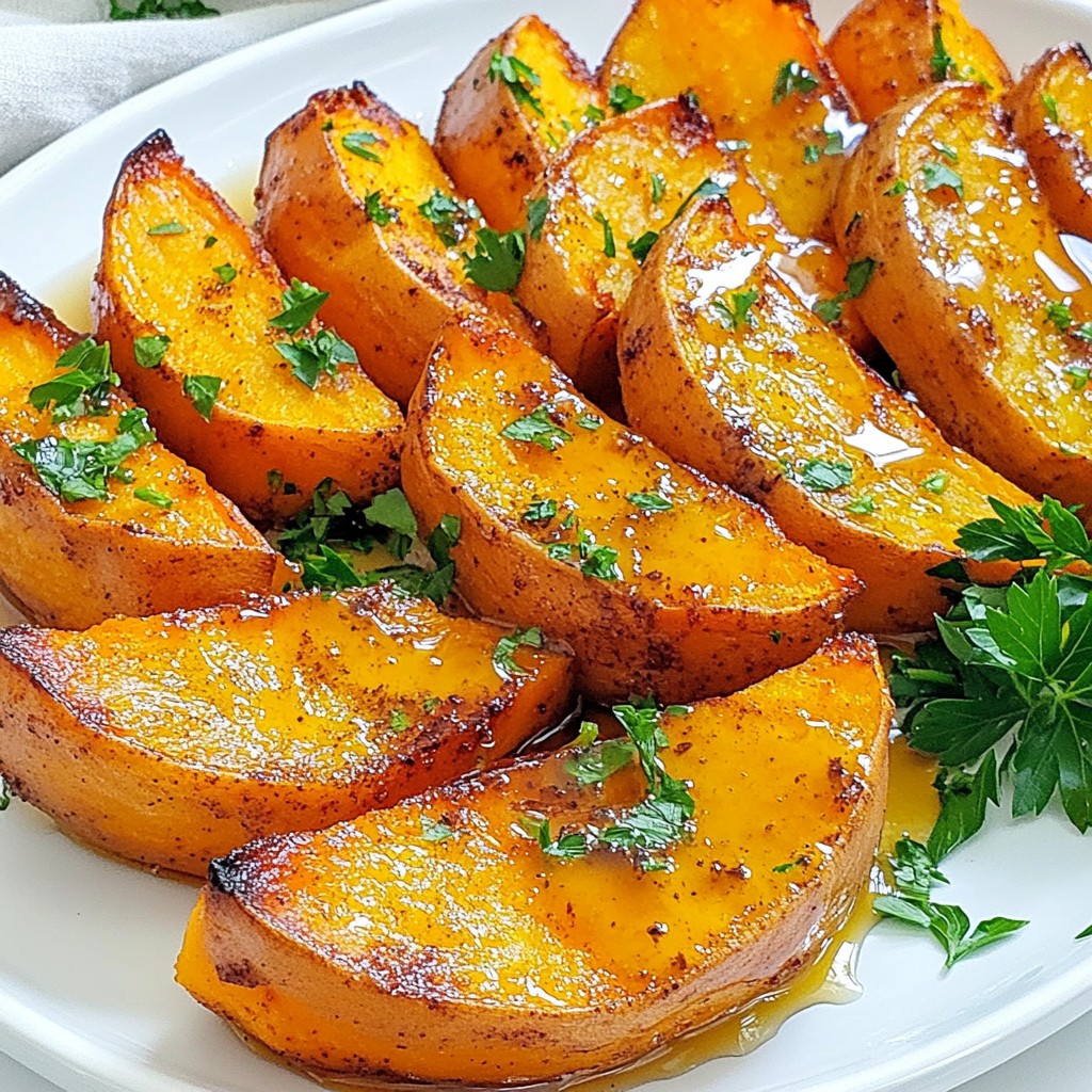 Maple Cinnamon Sweet Potato Wedges Irresistible Recipe