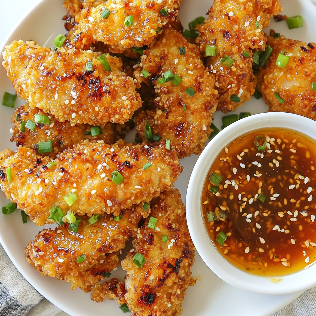 Crispy Asian Chicken Tenders Quick and Easy Recipe