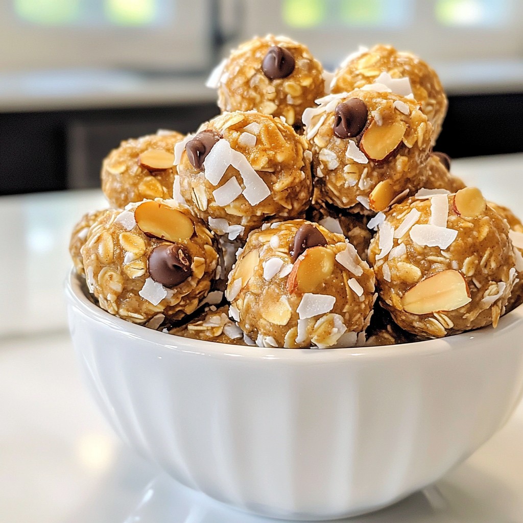 Almond Joy Energy Bites Tasty and Simple Snack