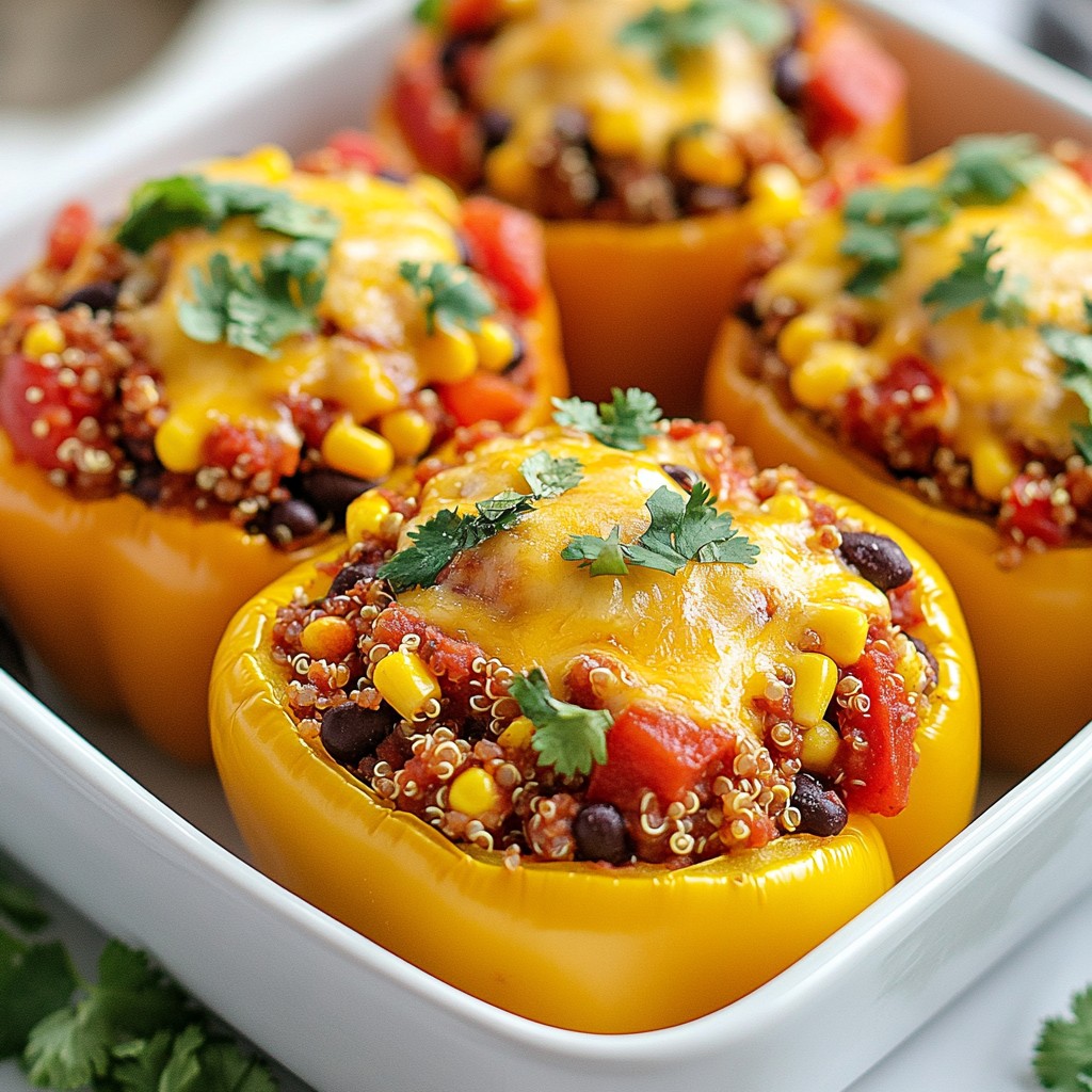 Savory Southwest Stuffed Bell Peppers Recipe