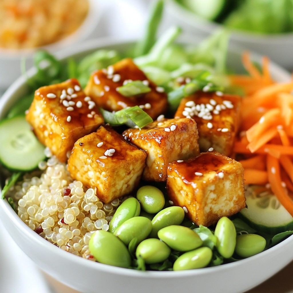 Crispy Sesame Tofu Bowls Flavorful and Healthy Meal