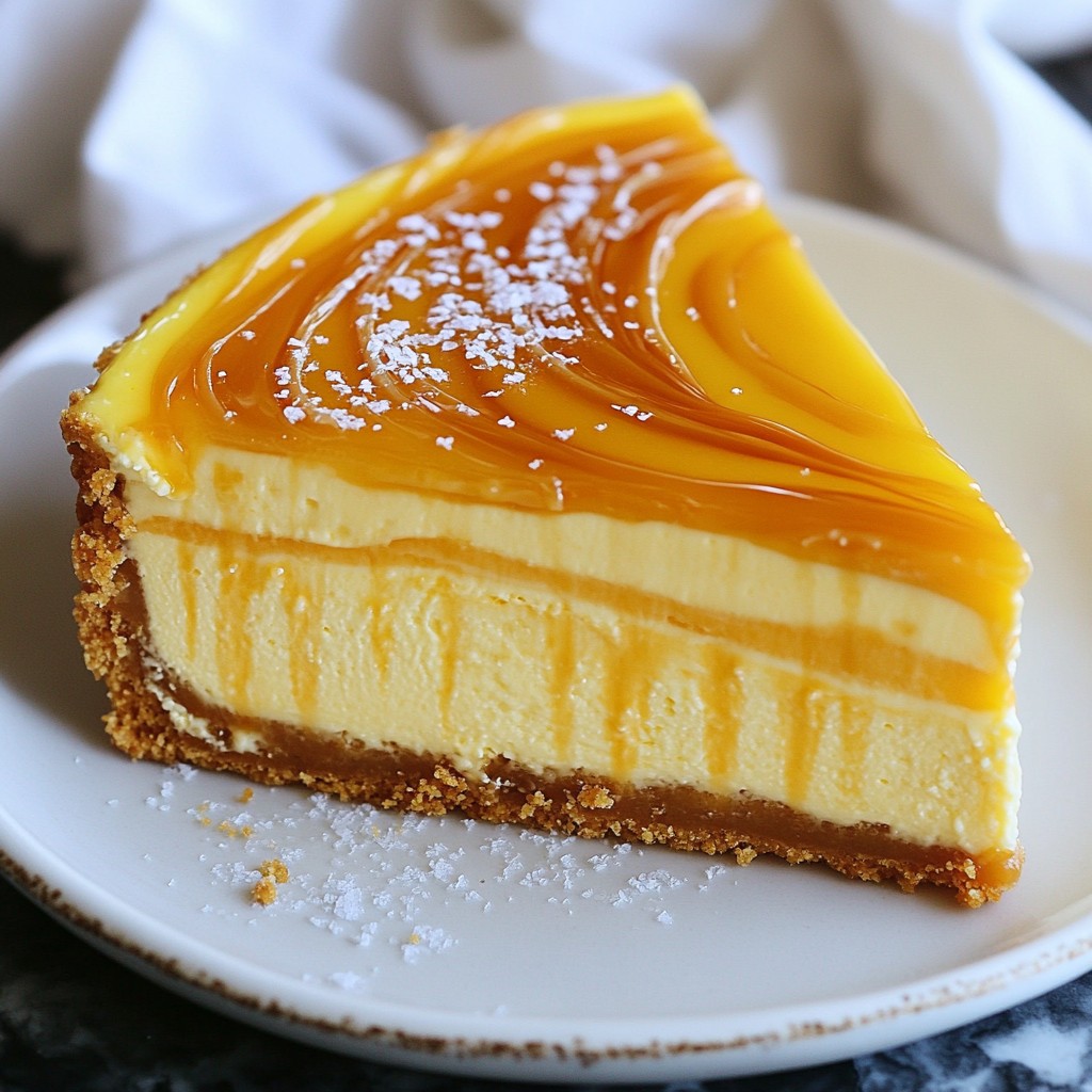 Salted Caramel Cheesecake Delicious and Easy Recipe