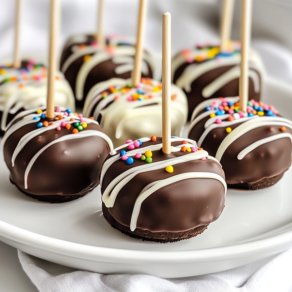 Chocolate Covered Oreo Pops Easy and Fun Treats