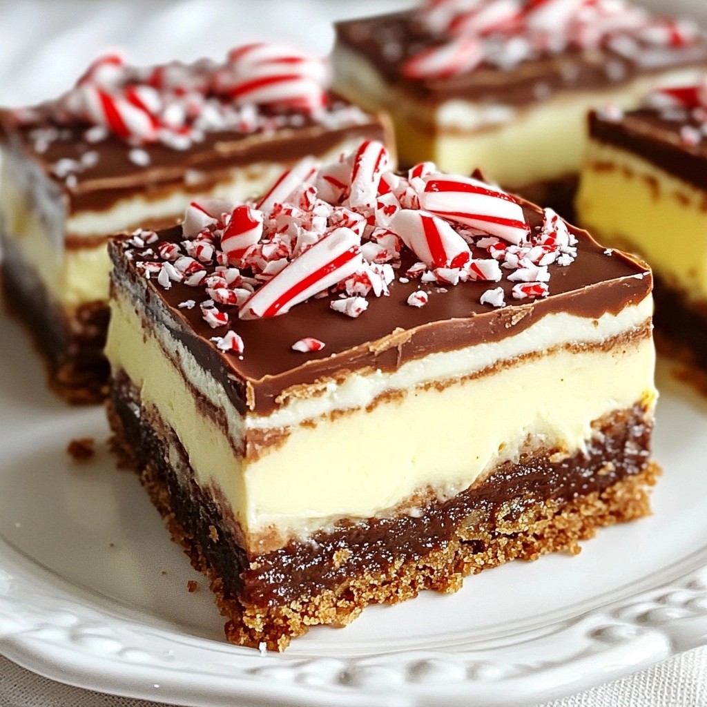 Festive No-Bake Gingerbread Cookie Bars Delight