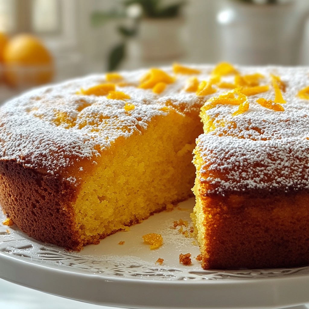 Olive Oil Orange Cake Delightful and Moist Recipe