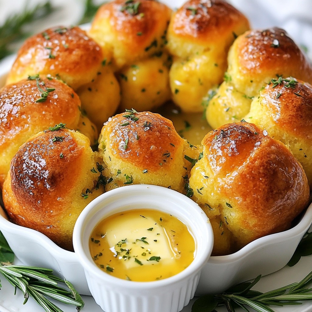 Garlic Herb Monkey Bread Flavorful and Easy Recipe
