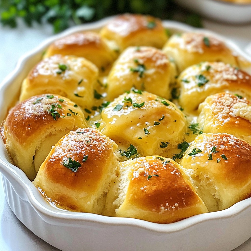 Garlic Parmesan Pull Apart Rolls Flavorful and Easy Recipe