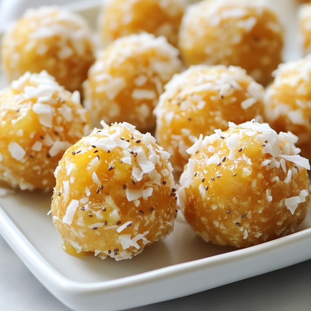 Spicy No-Bake Ginger Tahini Bites Energizing Snack