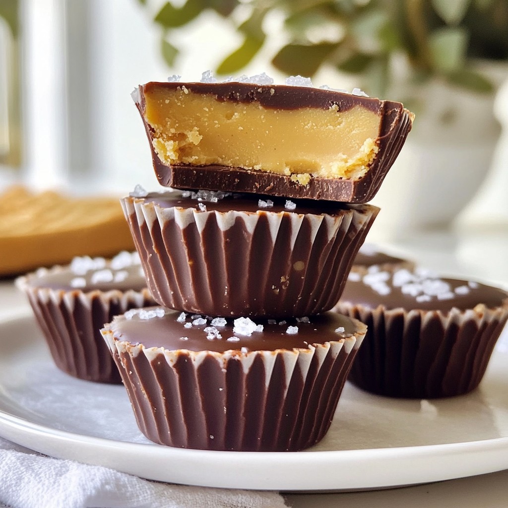 Creamy No-Bake Chocolate Peanut Butter Cups Delight