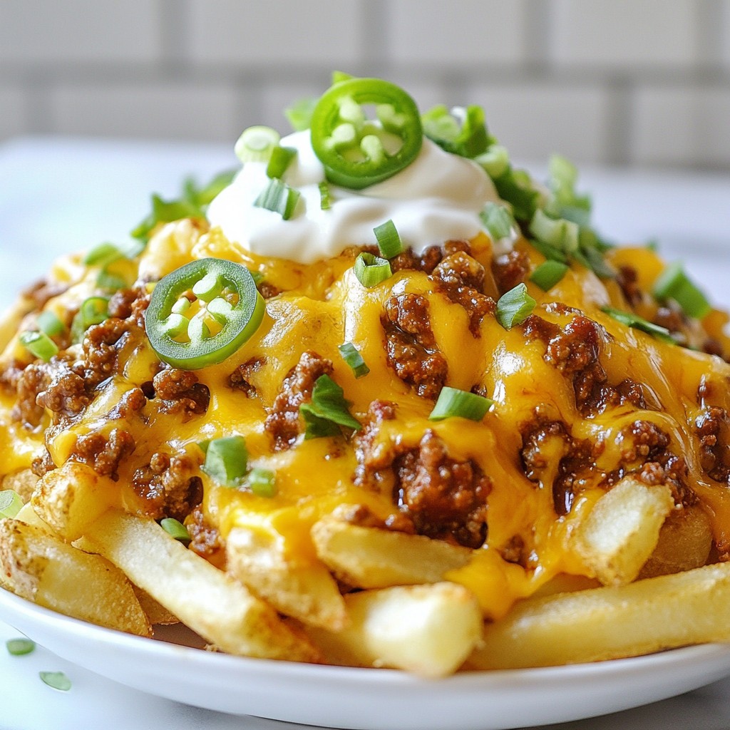 Loaded Chili Cheese Fries Irresistible Comfort Food