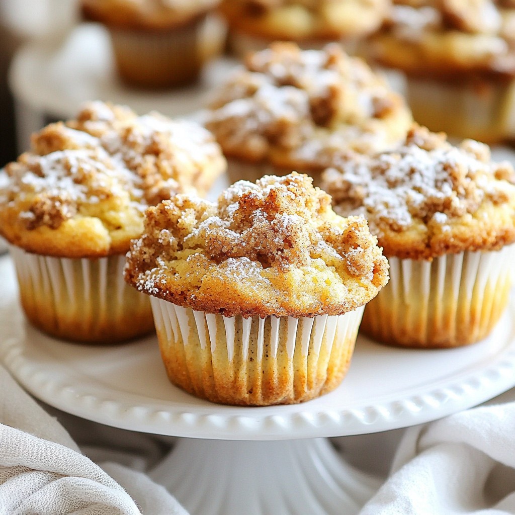 Cinnamon Streusel Coffee Cake Muffins Easy Delight