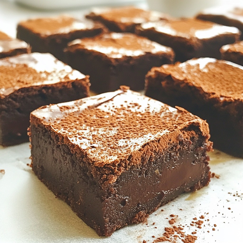 Avocado Chocolate Fudge Brownies Rich and Creamy Treat